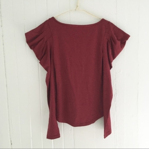 Free People Penelope Puff Sleeve Long Sleeve Tee - Picture 4 of 4